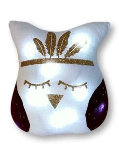 Jeanne Et Juliette Veilleuses Pour Bébé Veilleuse Chouette Enfant Pailletes Dorées