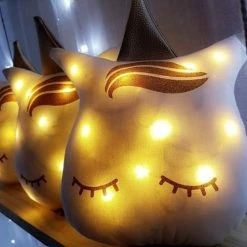 Jeanne Et Juliette Veilleuses Pour Bébé Veilleuse Enfant Licorne Dorée -Luminaires enfant Soldes veilleuse enfant licorne doree 2