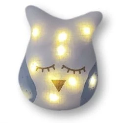 Jeanne Et Juliette Veilleuses Pour Bébé Veilleuse Hibou Blanc