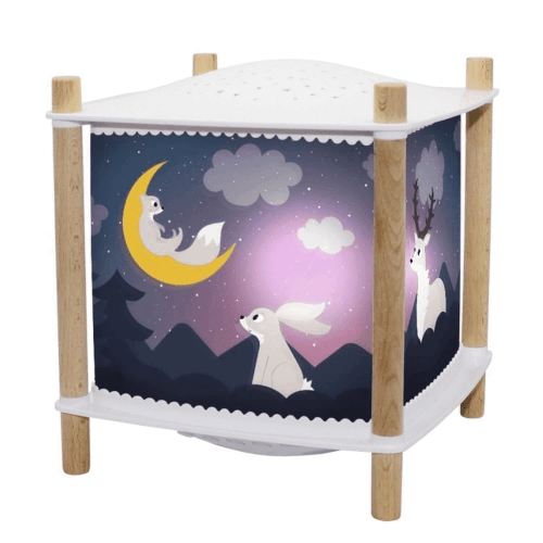 Trousselier Luminaires Enfant Veilleuse Lanterne LED Connectée Avec Projection D'étoiles 1 Trousselier Luminaires Enfant Veilleuse Lanterne LED Connectée Avec Projection D'étoiles