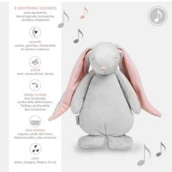 Moonie Veilleuses Pour Bébé Veilleuse Lapin Musicale Et Lumineuse -Luminaires enfant Soldes veilleuse lapin musicale et lumineuse 14