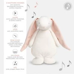 Moonie Veilleuses Pour Bébé Veilleuse Lapin Musicale Et Lumineuse -Luminaires enfant Soldes veilleuse lapin musicale et lumineuse 2