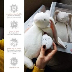 Moonie Veilleuses Pour Bébé Veilleuse Lapin Musicale Et Lumineuse -Luminaires enfant Soldes veilleuse lapin musicale et lumineuse 4
