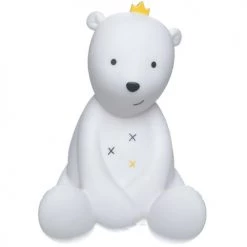 Noukie's Luminaires Enfant Veilleuse LED Ours Sam (19 Cm)