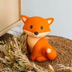 Atelier Pierre Luminaires Enfant Veilleuse LED Renard Rechargeable H15cm -Luminaires enfant Soldes veilleuse led renard rechargeable h15cm 3