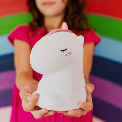 Little L Veilleuses Pour Bébé Veilleuse Lumineuse LED Tactile Licorne 2 Little L Veilleuses Pour Bébé Veilleuse Lumineuse LED Tactile Licorne – Image 2