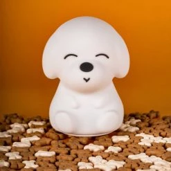 Little L Veilleuses Pour Bébé Veilleuse Lumineuse Tactile En Silicone, Chien -Luminaires enfant Soldes veilleuse lumineuse tactile en silicone chien 4