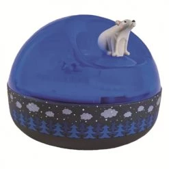 Trousselier Veilleuses Pour Bébé Veilleuse Projecteur D'aurores Boréales Ours Sur La Banquise