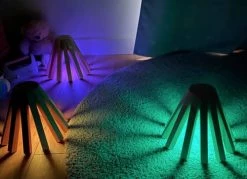 La Fabrique Des Potirons Veilleuses Pour Bébé Veilleuse Rechargeable En Bois Massif -Luminaires enfant Soldes veilleuse rechargeable en bois massif 5